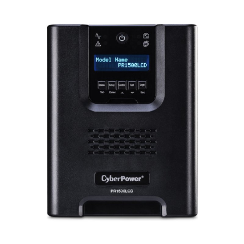 CyberPower PR1500LCDN alimentation d'énergie non interruptible Interactivité de ligne 1,5 kVA 1050 W 8 sortie(s) CA