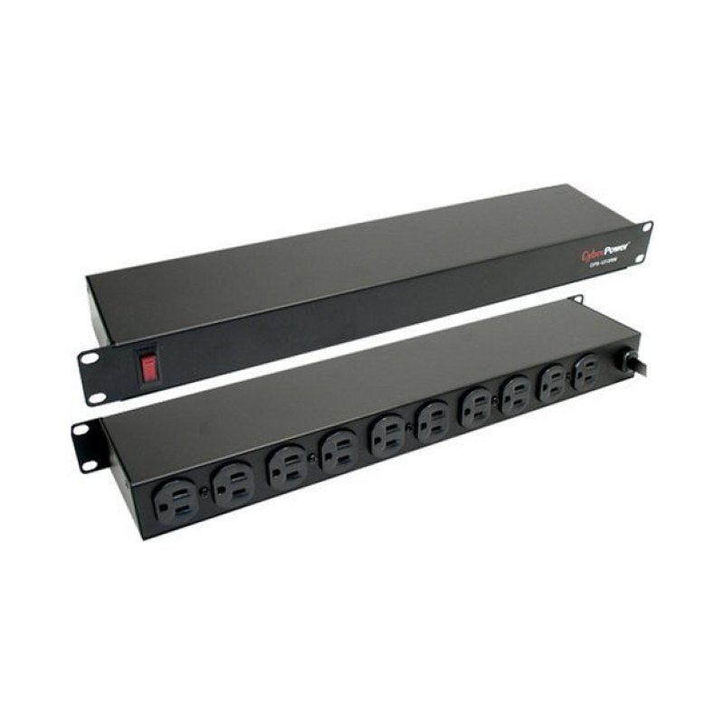 CyberPower CPS1215RM unité de distribution d'énergie 1U Noir