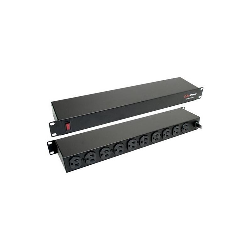CyberPower CPS1215RM unité de distribution d'énergie 1U Noir
