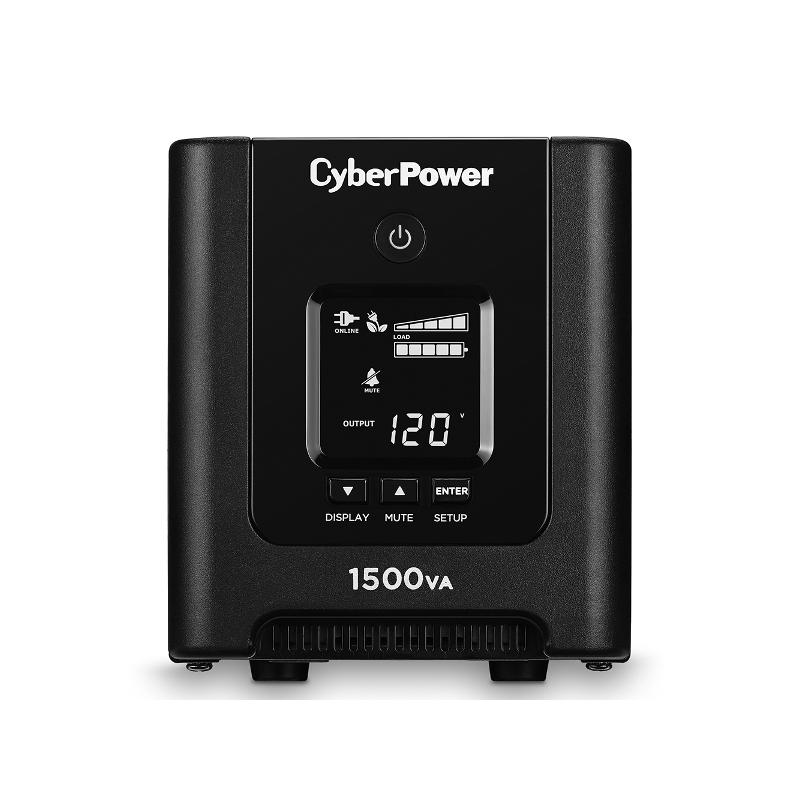 CyberPower OR1500PFCLCD alimentation d'énergie non interruptible Interactivité de ligne 1,5 kVA 1050 W 8 sortie(s) CA