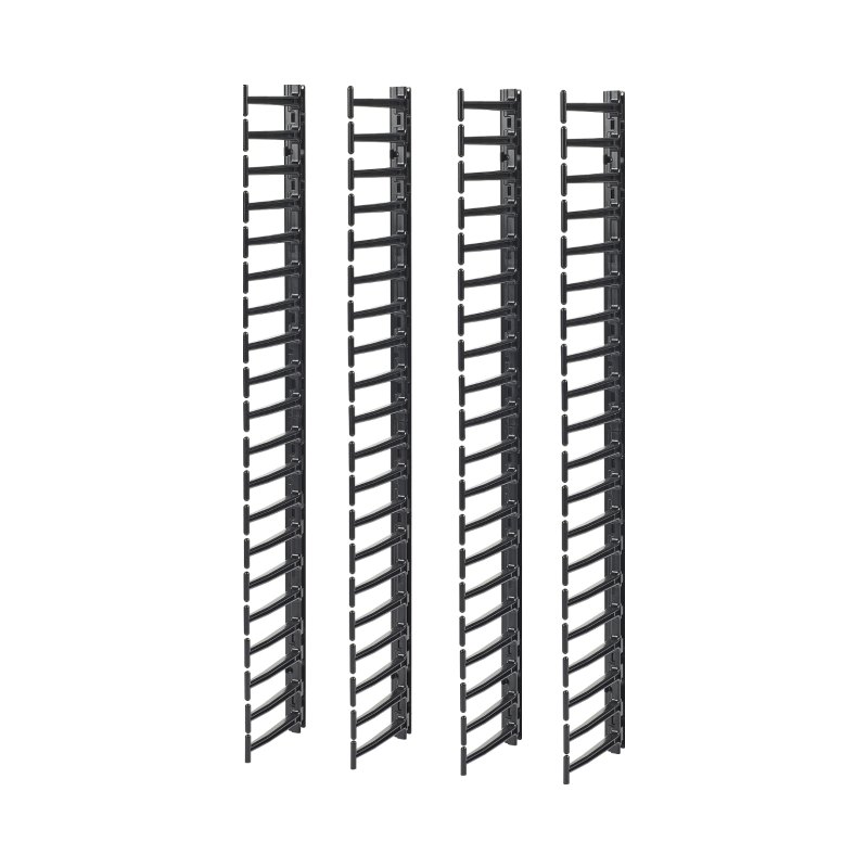 APC NetShelter Cable Management, Vertical Cable Manager, for NetShelter SX Networking Enclosure, Set of 4, 25 x 1778 x 163 mm