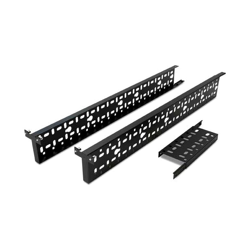 APC NetShelter Cable Management, Vertical Cable Manager, for NetShelter SX, Black, 76 x 1880 x 76 mm