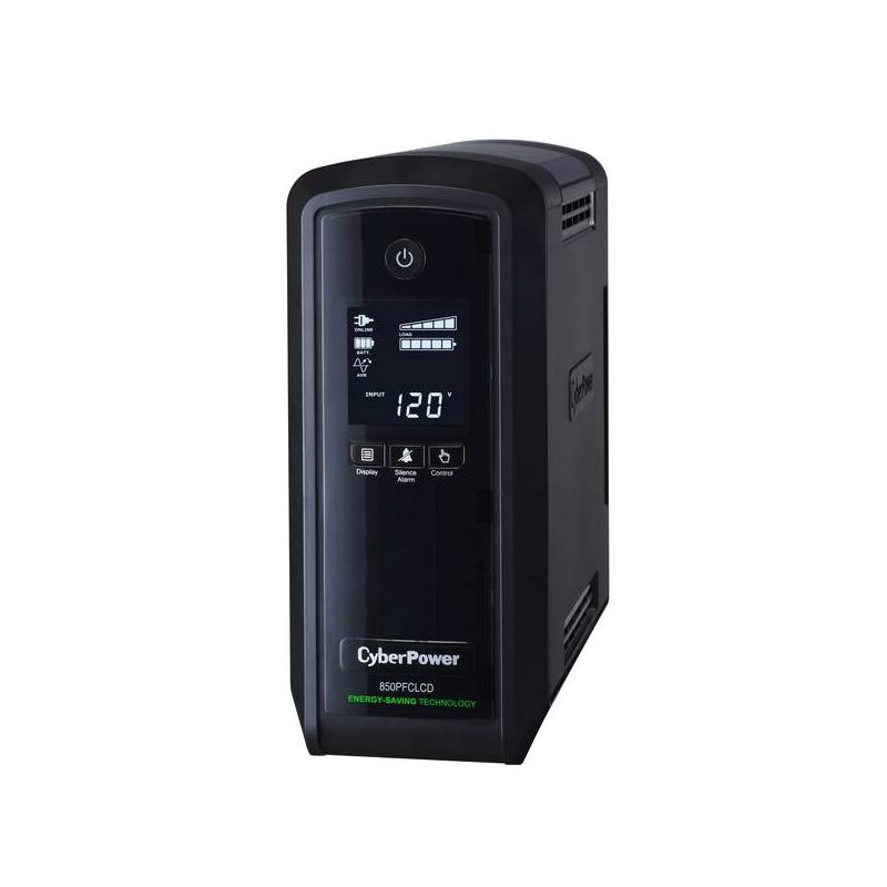 CyberPower CP850PFCLCD alimentation d'énergie non interruptible Interactivité de ligne 0,85 kVA 510 W 10 sortie(s) CA