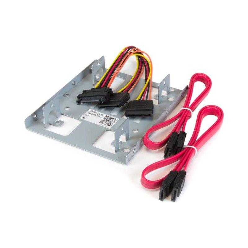 StarTech.com Kit de Montage pour 2 Disques Durs 2,5" SATA dans Baie 3,5"