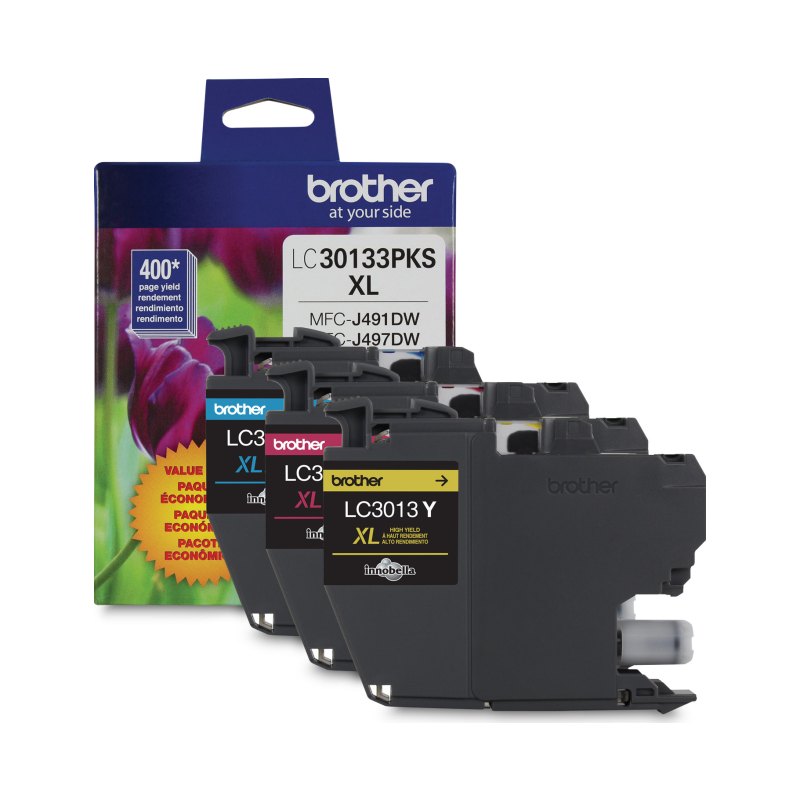 Brother LC-30133PKS ink cartridge 4 pc(s) Original Black, Cyan, Magenta, Yellow