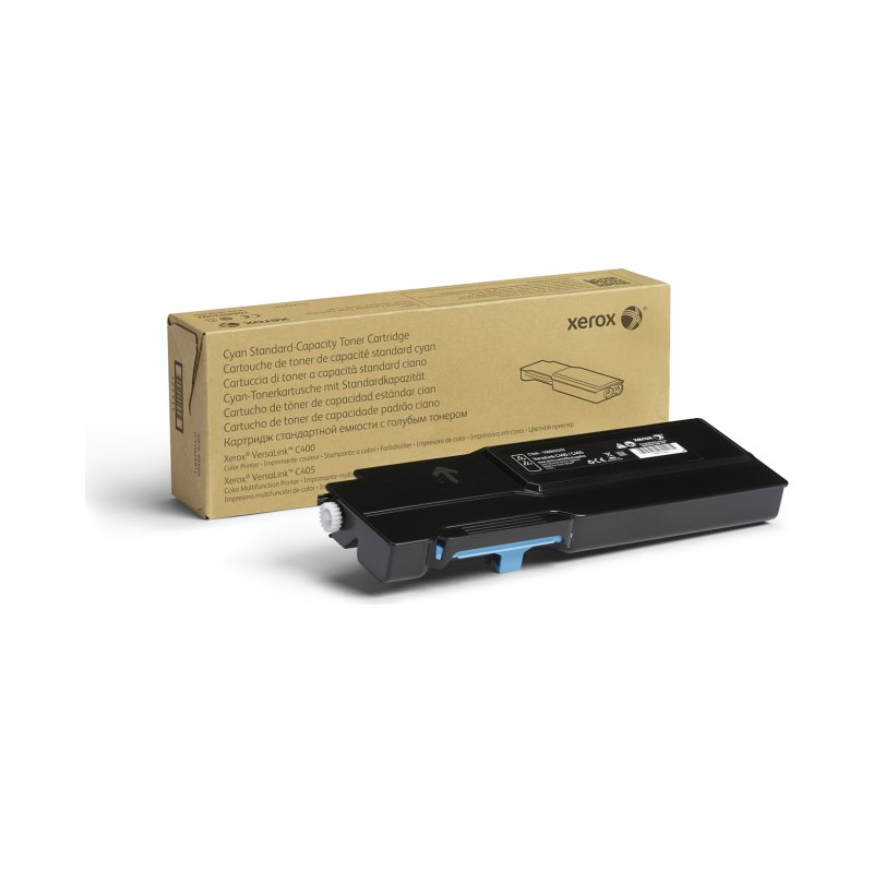 Xerox Genuine ® VersaLink® C400 Color Printer/C405 Color Multifunction Printer Cyan Standard capacity Toner Cartridge (2500 Pages) - 106R03502
