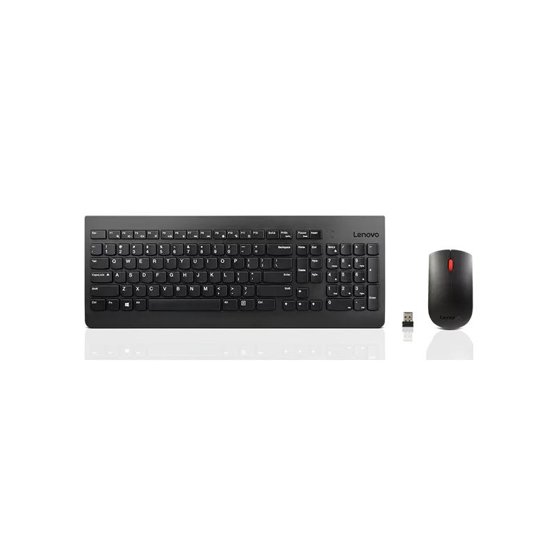Lenovo 510 clavier Souris incluse Maison RF sans fil QWERTY Anglais américain Noir