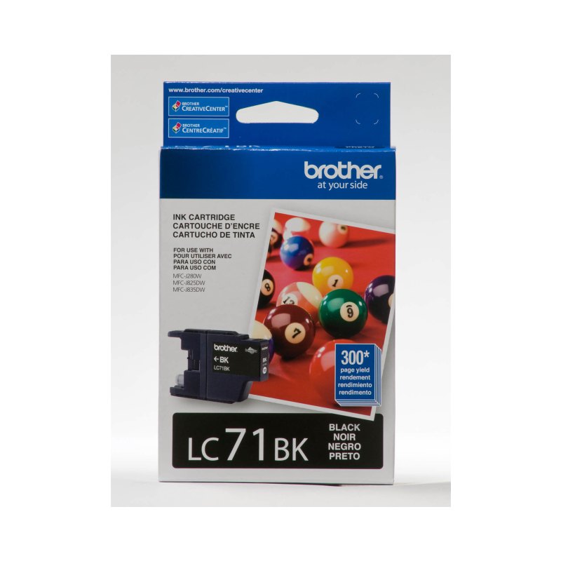 Brother LC-71BKS ink cartridge Original Standard Yield Black