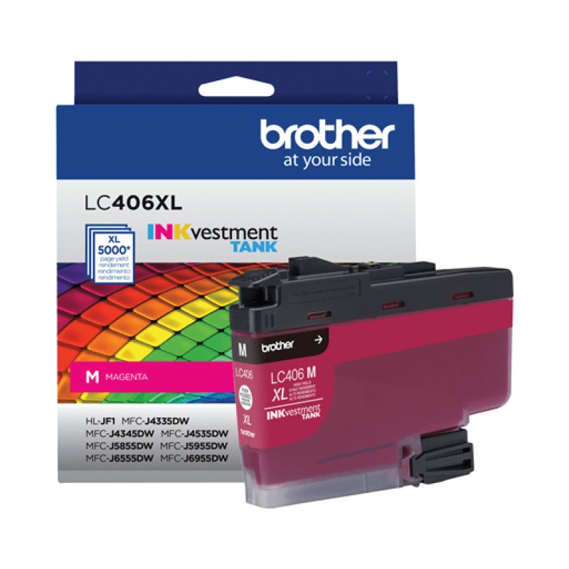 Brother LC406XLMS ink cartridge 1 pc(s) Original High (XL) Yield Magenta