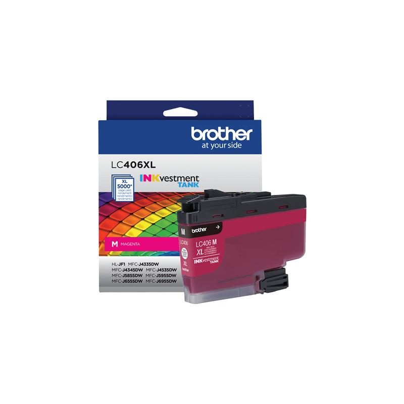 Brother LC406XLMS cartouche d'encre 1 pièce(s) Original Rendement élevé (XL) Magenta