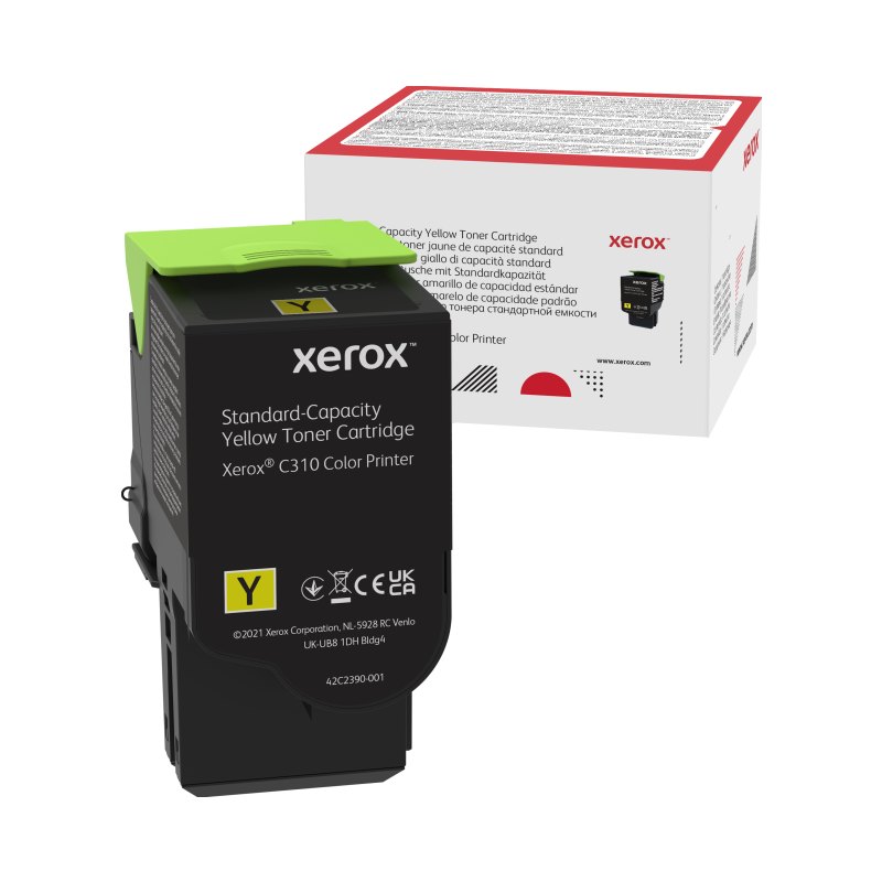 Xerox Genuine ® C310 Color Printer/C315 Color Multifunction Printer Yellow Standard capacity Toner Cartridge (2000 Pages) - 006R04359