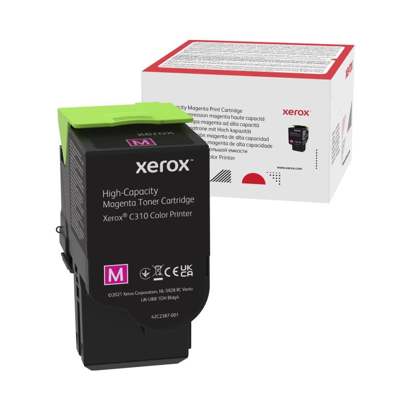 Xerox Genuine ® C310 Color Printer/C315 Color Multifunction Printer Magenta High capacity Toner Cartridge (5500 Pages) - 006R04366