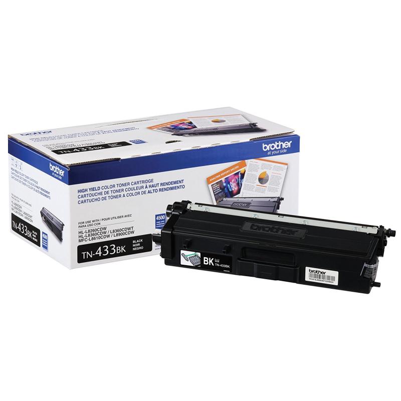 Brother TN-433BK Cartouche de toner 1 pièce(s) Original Noir