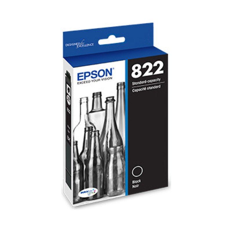 Epson 822 cartouche d'encre 1 pièce(s) Original Rendement standard Noir