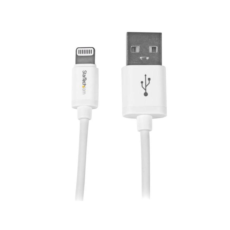 StarTech.com Câble Apple Lightning vers USB de 1 m pour iPhone, iPod, iPad - Blanc