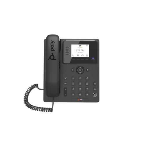 HP Poly CCX 350 Business Media Phone for Microsoft Teams and PoE-enabled