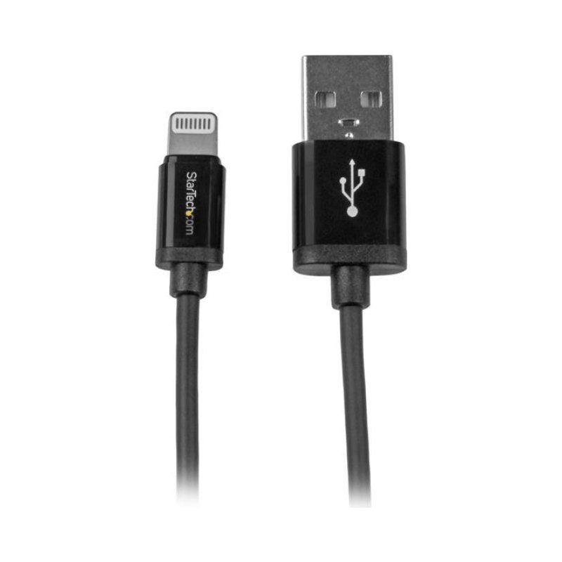 StarTech.com Câble Apple Lightning vers USB pour iPhone 5 / iPod / iPad de 1 m - M/M - Noir
