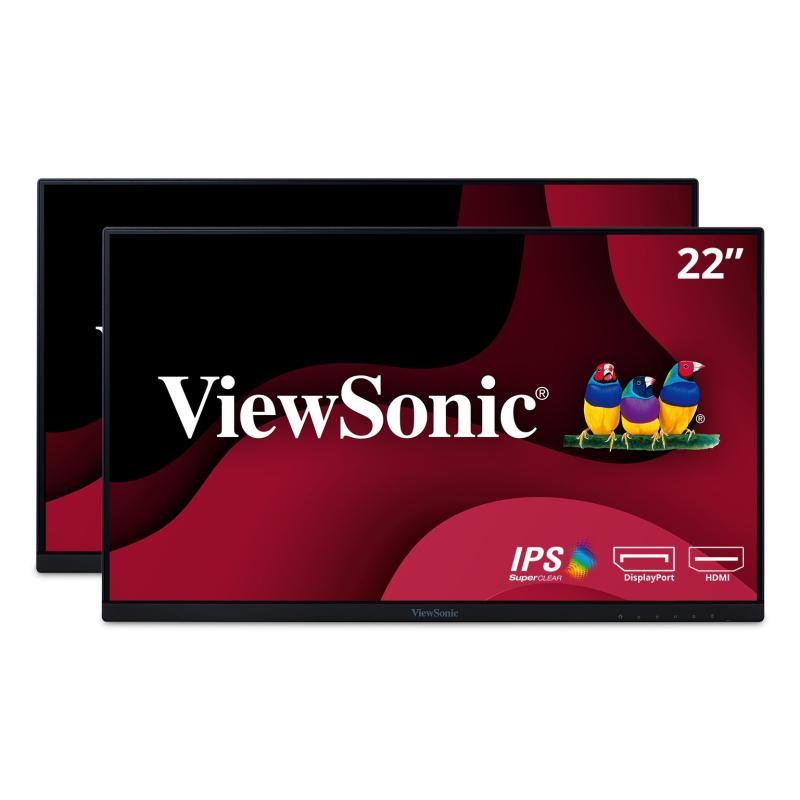 Viewsonic VA VA2256-mhd_H2 écran plat de PC 55,9 cm (22") 1920 x 1080 pixels Full HD LED Noir