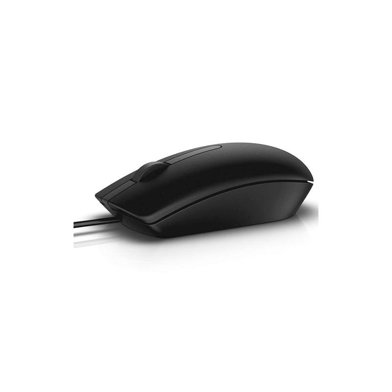 DELL MS116 souris Bureau Ambidextre USB Type-A Optique 1000 DPI