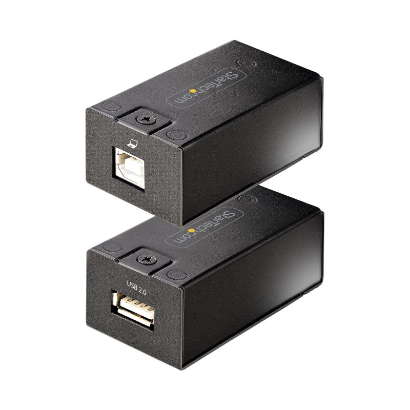 StarTech.com Prolongateur USB 2.0 Jusqu'à 150m sur Câble Ethernet Cat5e/Cat6 - Extender/Extendeur USB 2.0 - Extension USB 2.0 via Ethernet sur Câble LAN avec RJ45