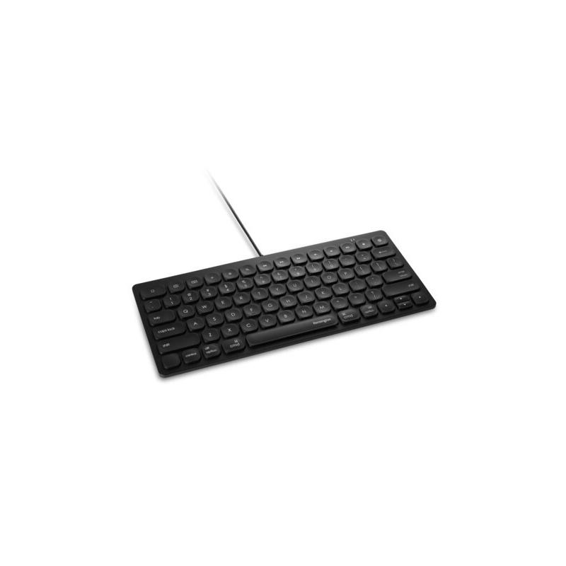 Kensington Simple Solutions QWERTY Anglais américain Lightning Noir