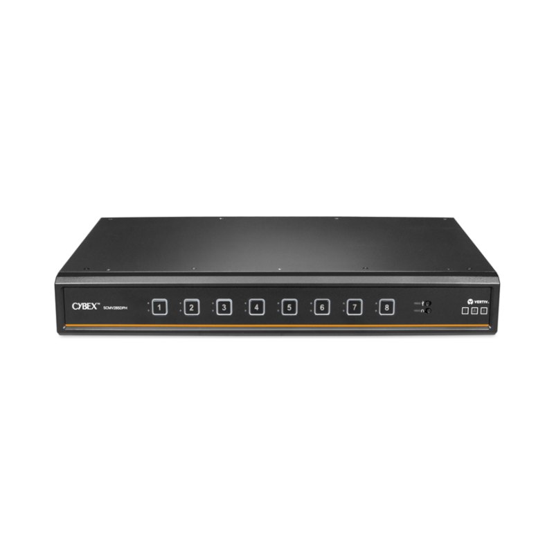 Vertiv SCMV285DPH-400 KVM switch Black