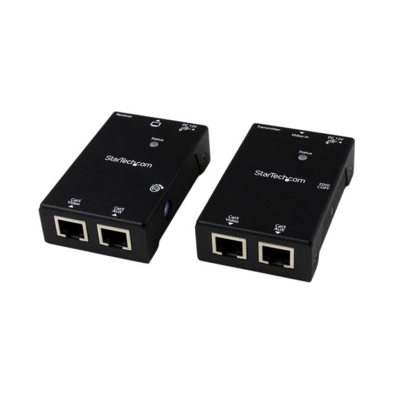 StarTech.com Transmetteur Prolongateur HDMI sur Cat5 /Cat6 avec Power over Cable - Extender HDMI RJ45 - 50m