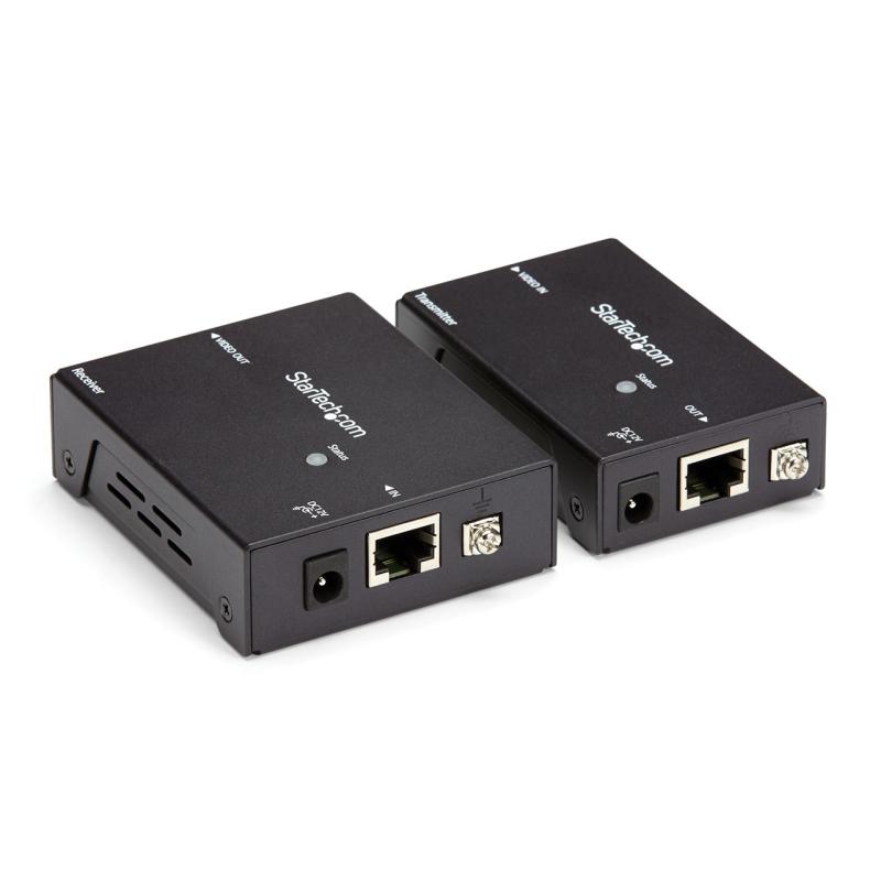 StarTech.com Extendeur HDMI 4K sur Cat5e / 6 - Prolongateur HDBaseT avec Power over Cable - 70 m