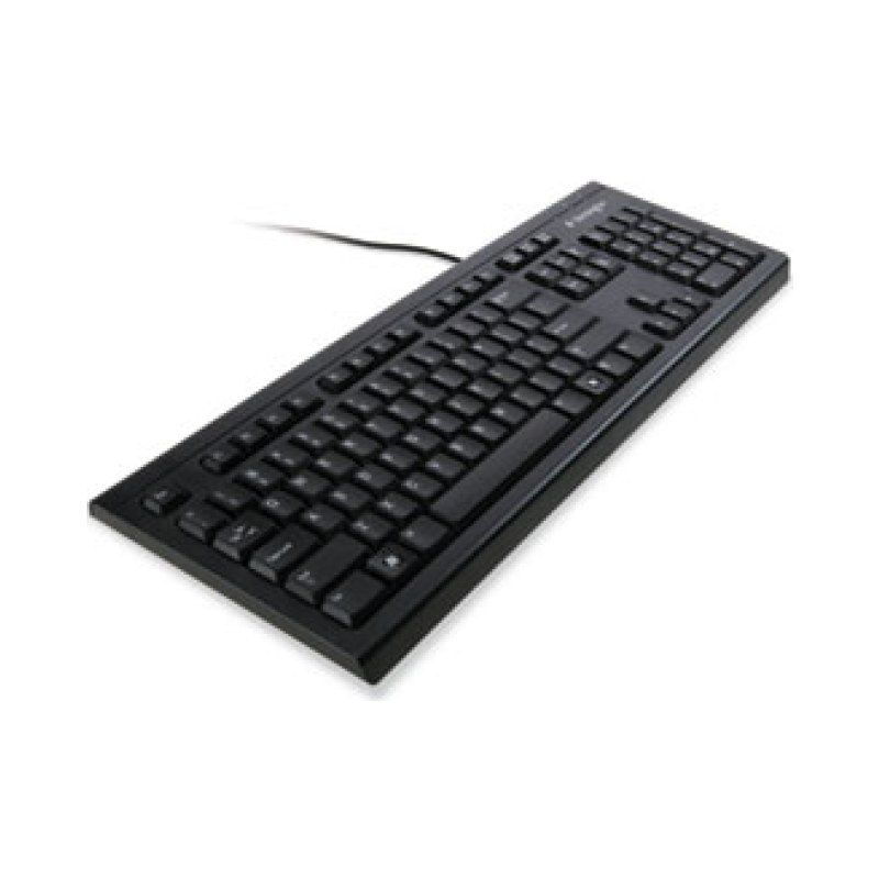Kensington K64370 keyboard Office USB + PS/2 QWERTY Black