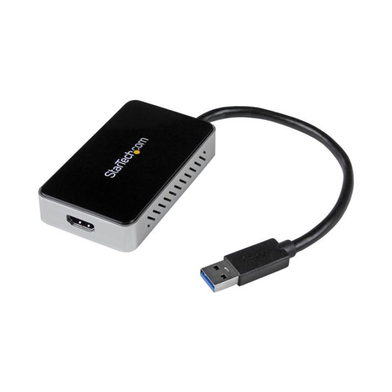 StarTech.com Adaptateur USB 3.0 vers HDMI avec 1x USB, Convertisseur de Moniteur USB vers HDMI pour Windows (pas de support pour macOS/ChromeOS/Linux) - TAA