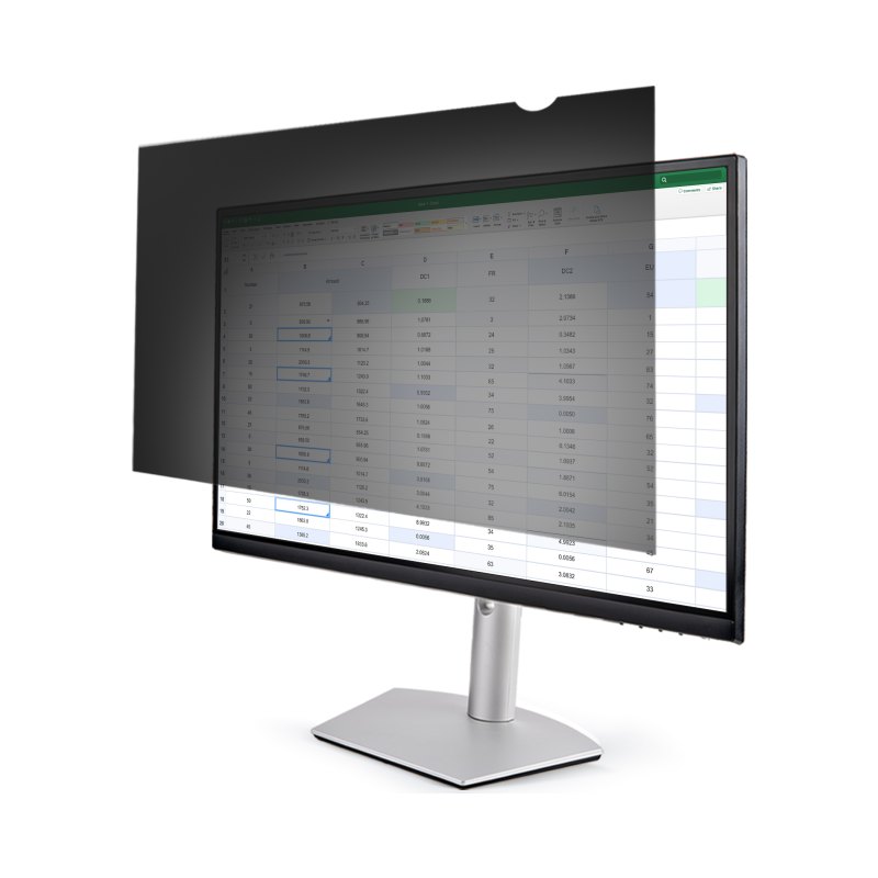 StarTech.com Monitor Privacy Screen for 18.5 inch PC Display - Computer Screen Security Filter - Blue Light Reducing Screen Protector Film - 16:9 Widescreen - Matte/Glossy - +/-30 Degree