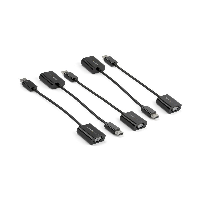 StarTech.com Adaptateur DisplayPort vers VGA - Adaptateur Actif DisplayPort 1.2 vers VGA - Dongle de Conversion Vidéo DP Numérique à VGA Analogique - Adaptateur de Moniteur DP vers VGA M/F