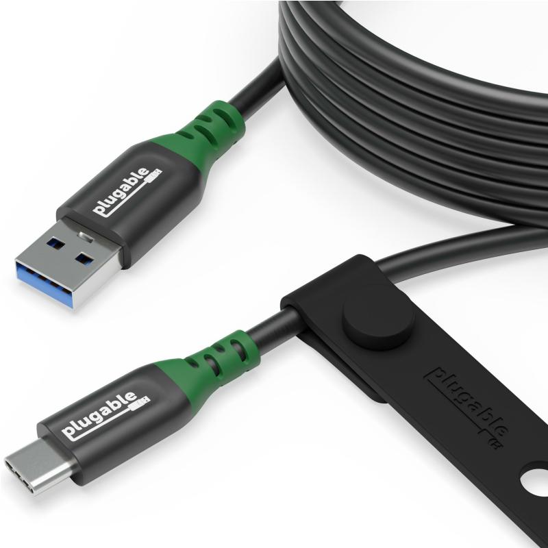 Plugable Technologies USBC-A2M câble USB USB 3.2 Gen 2 (3.1 Gen 2) 2 m 10 Gbit/s