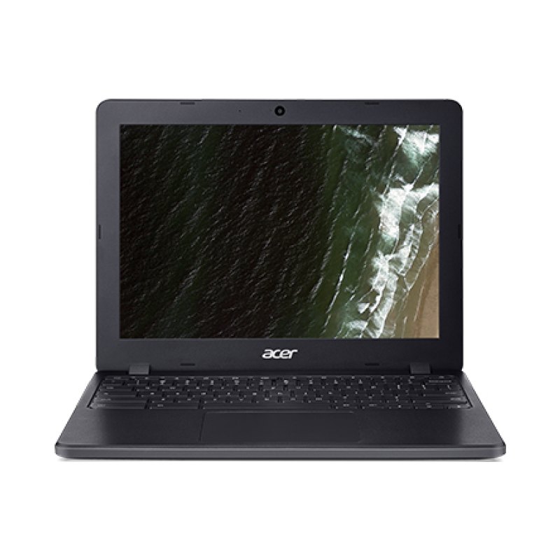 Acer Chromebook NX.HQFAA.002 laptop Intel® Celeron® 5205U 30.5 cm (12") Touchscreen HD+ 4 GB DDR4-SDRAM 32 GB Flash Wi-Fi 6 (802.11ax) ChromeOS Black