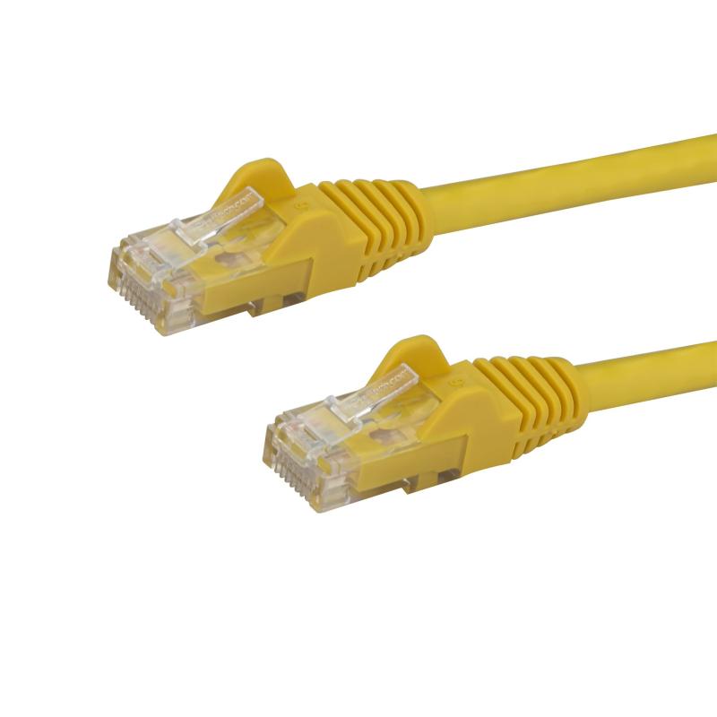 StarTech.com N6PATCH20YL câble de réseau Jaune 6,1 m Cat6 U/UTP (UTP)