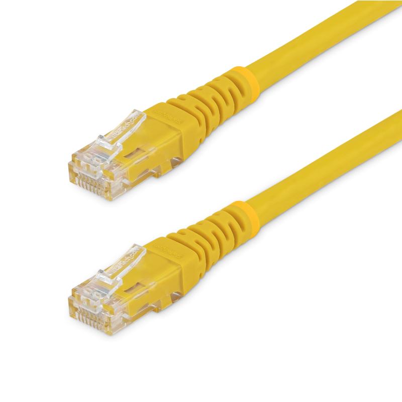 StarTech.com C6PATCH10YL câble de réseau Jaune 3 m Cat6 U/UTP (UTP)