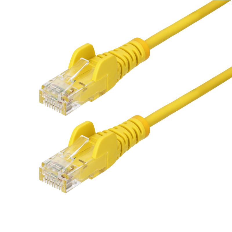 StarTech.com N6PAT4YLS câble de réseau Jaune 1,2 m Cat6 U/UTP (UTP)