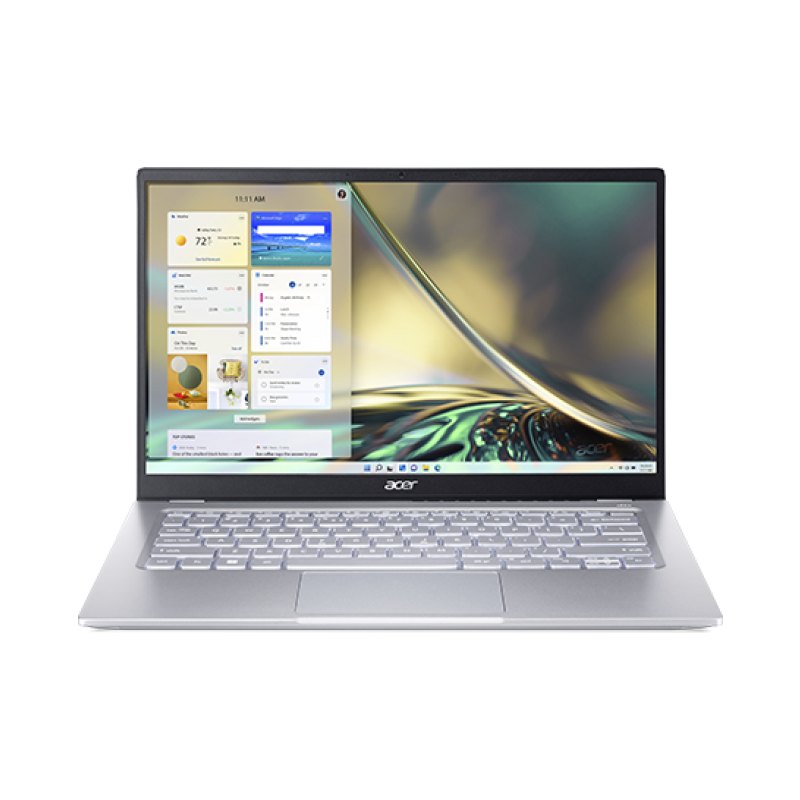 Acer Swift 3 SF314-44-R74S AMD Ryzen™ 5 5625U Laptop 35.6 cm (14") Full HD 8 GB LPDDR4x-SDRAM 512 GB SSD Wi-Fi 6 (802.11ax) Windows 11 Home Silver
