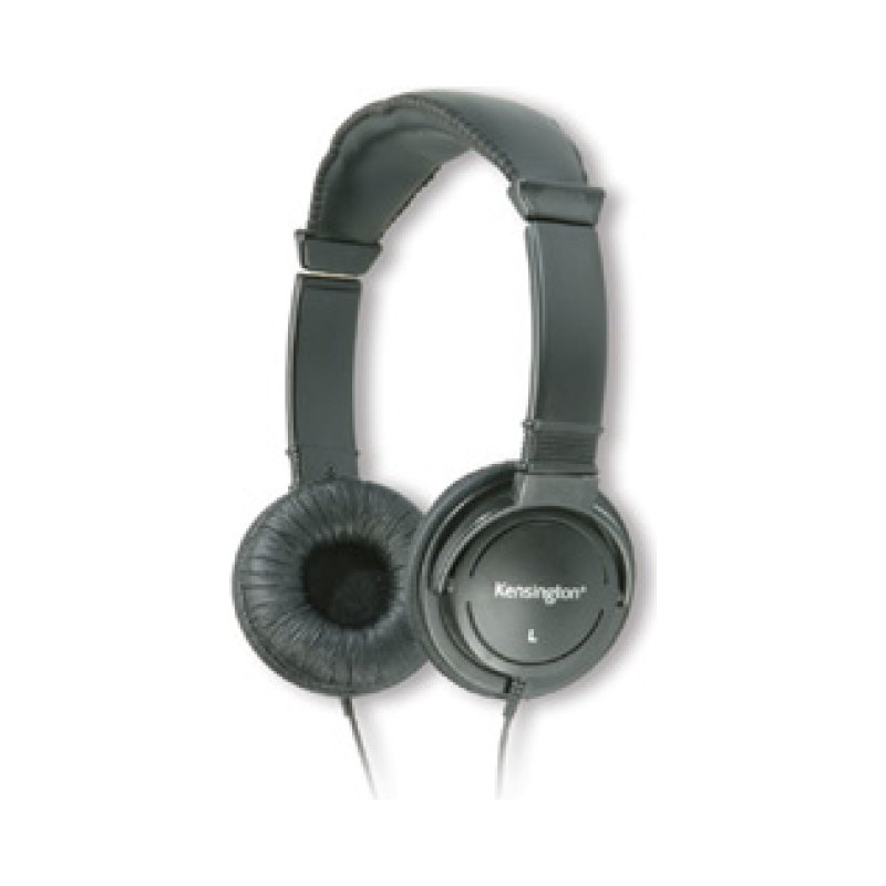 Kensington K33137 headphones/headset Wired Music Black