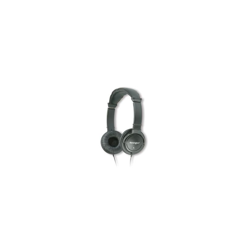 Kensington K33137 headphones/headset Wired Music Black