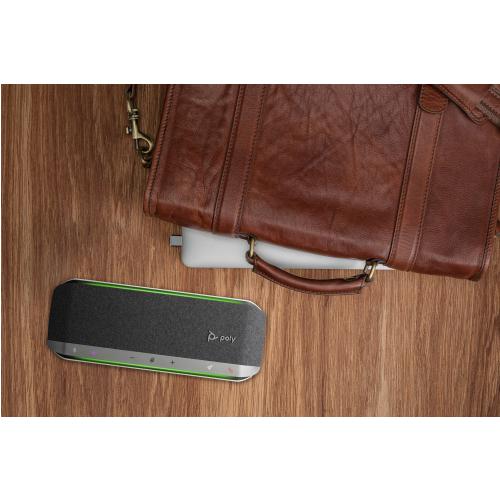 HP Poly Sync 40+ Microsoft Teams Certified USB-A USB-C Speakerphone +BT700 USB-A Adapter