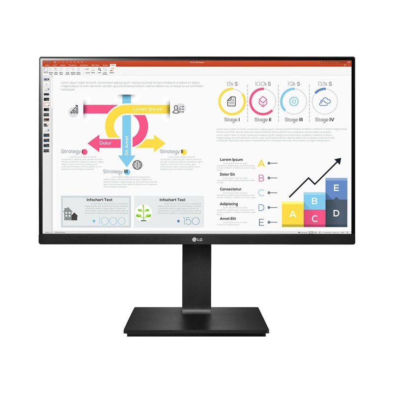 LG 24BP75Q-B computer monitor 60.5 cm (23.8") 2560 x 1440 pixels 2K LCD Black