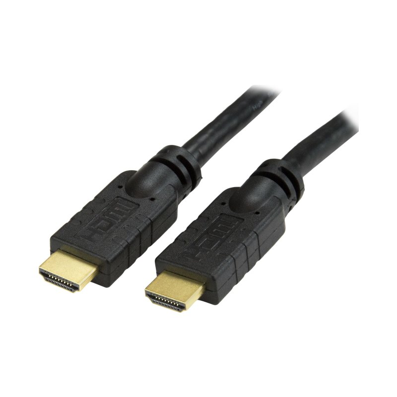 StarTech.com Câble HDMI de 6m - Câble HDMI Haut Débit 4K avec Ethernet - Cordon HDMI UHD 4K 30Hz - Bande Passante 10.2 Gbps - Câble Vidéo/Affichage HDMI 1.4 M/M 28AWG - HDCP 1.4 - Noir