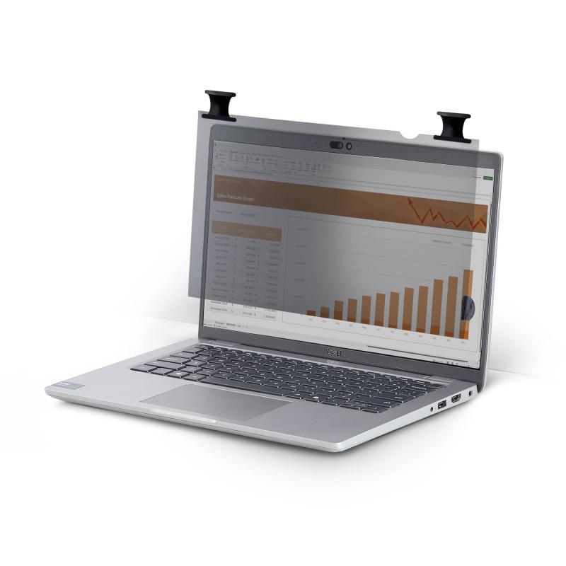 StarTech.com Filtre de Confidentialité Lumineux 16:10 de 15,6 pouces avec Fonction Tactile, Rabattable, Transmission Lumineuse de 75 %, Filtre de Confidentialité Antireflet, Angle de Vision de +/- 30 Degrés