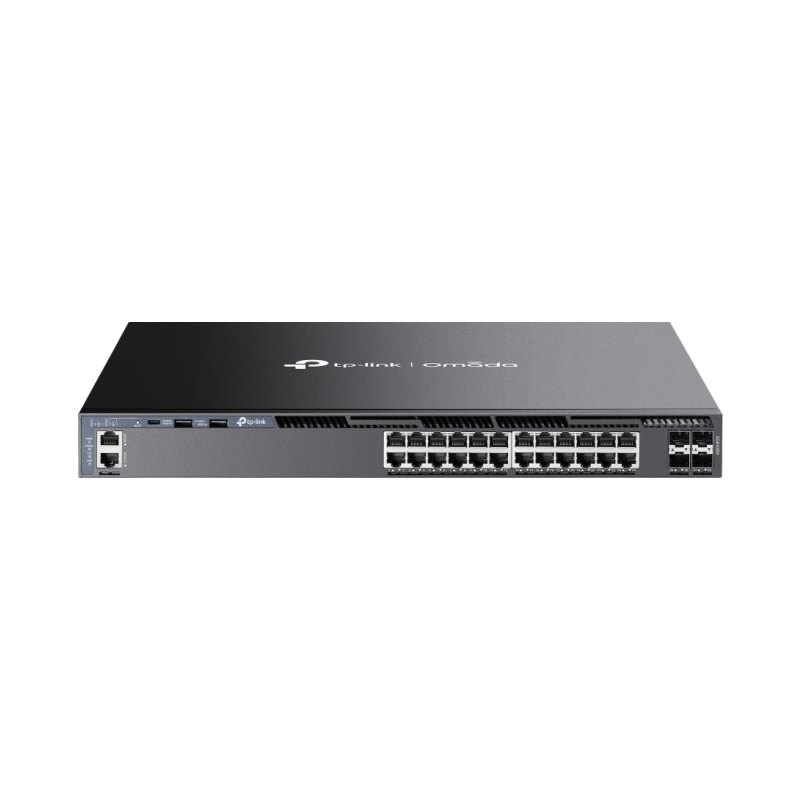 TP-Link Omada 24-Port Gigabit Stackable L3 Managed Switch with 4 10G Slots