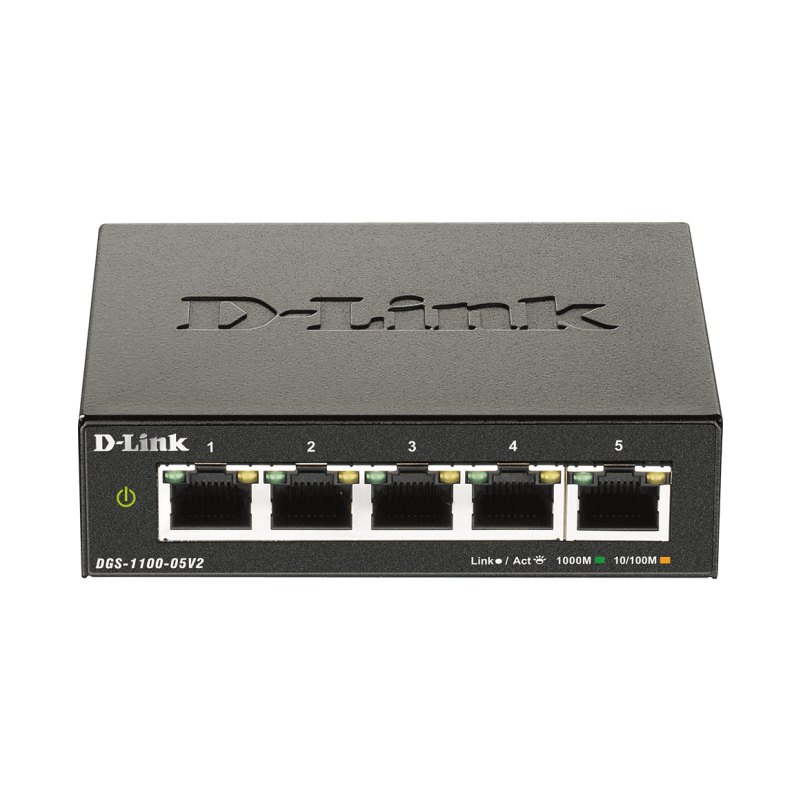 D-Link 5-Port Gigabit Smart Managed Switch