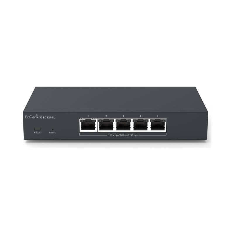 EnGenius Cloud Lite Managed Smart Switch 5-port 2.5GbE desktop
