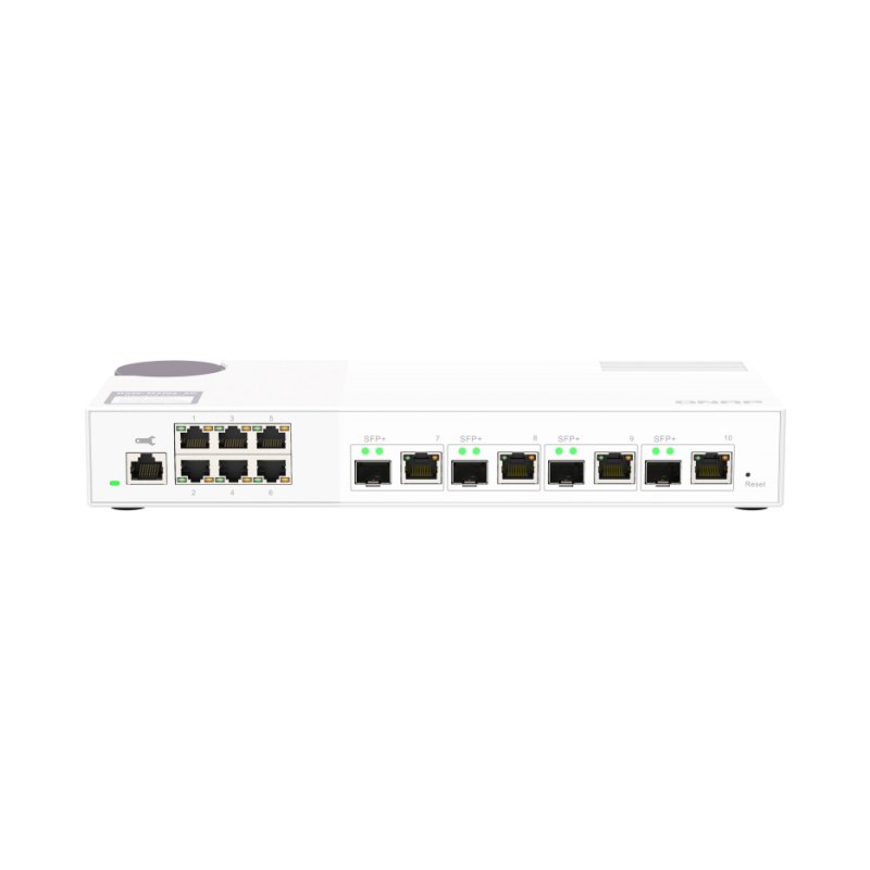 QNAP QSW-M2106-4C network switch Managed L2 2.5G Ethernet (100/1000/2500) White