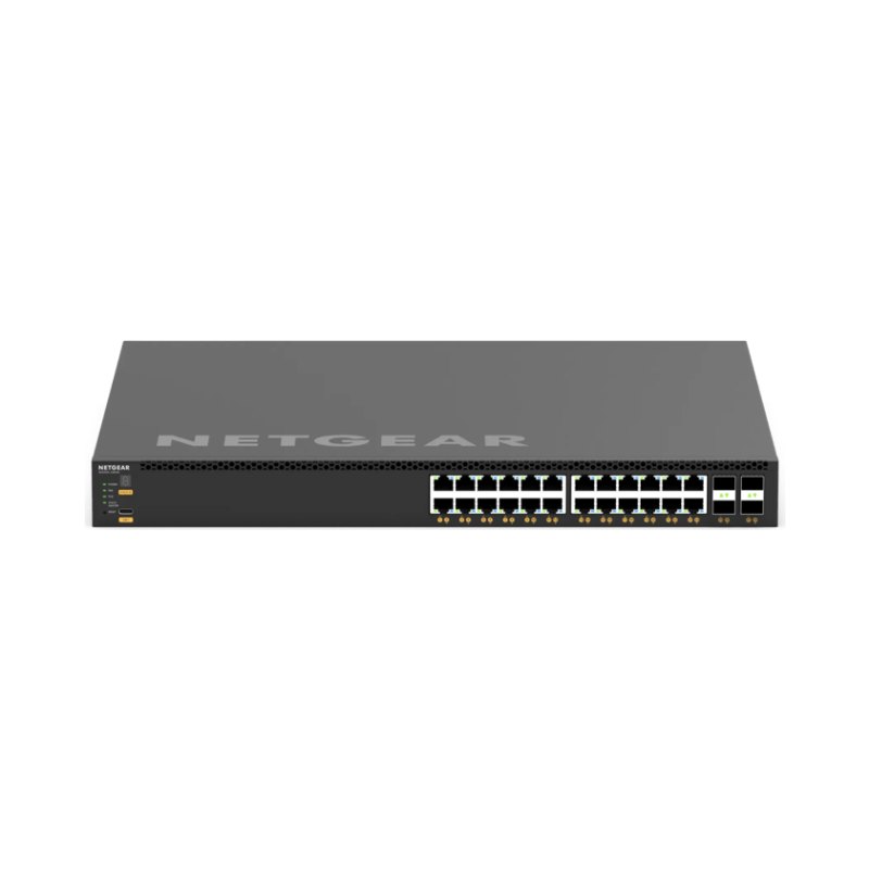 NETGEAR M4350-24X4V Managed L3 10G Ethernet (100/1000/10000) Power over Ethernet (PoE) 1U Black