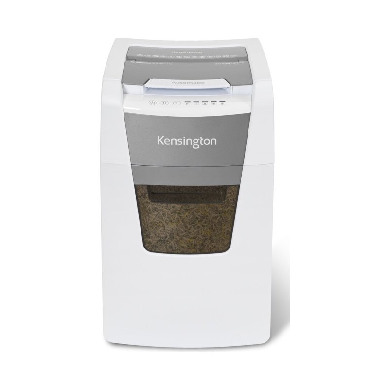 Kensington OfficeAssist A1500 paper shredder Micro-cut shredding 55 dB Grey, White